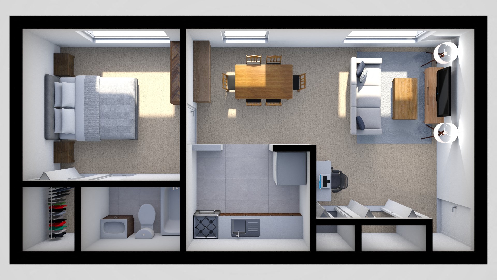 Suite A Floorplan
